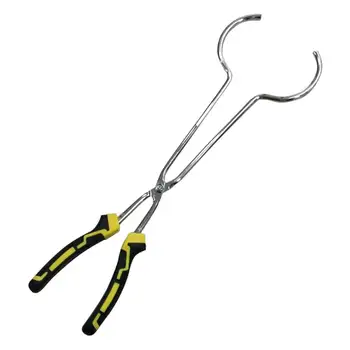 Furnace Holder Clamp Rustproof Pliers Casting Gold Melting High Temperature Resistant Anti Corrosion Durable Crucible Tong Metal
Furnace Holder Clamp Rustproof Pliers Casting Gold Melting High Temperature Resistant Anti Corrosion Durable Crucible Tong Metal