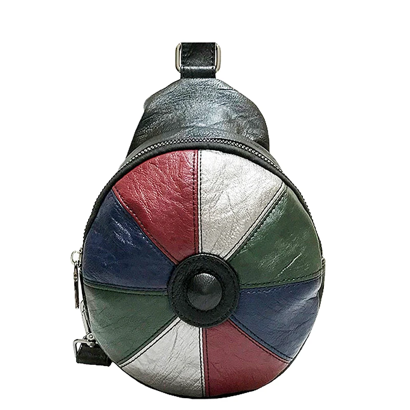 Rainbow Shield Ladies Messenger Bag Hat Bag 2020 New Fashion Contrast Color Stitching Small Round Bag Crossbody Bags for Women
Rainbow Shield Ladies Messenger Bag Hat Bag 2020 New Fashion Contrast Color Stitching Small Round Bag Crossbody Bags for Women