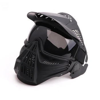 Paintball Mask, Airsoft Mask Full Face with Goggles Impact Resistant for Airsoft BB Hunting CS Game Paintball and Other Outdoor
Paintball Mask, Airsoft Mask Full Face with Goggles Impact Resistant for Airsoft BB Hunting CS Game Paintball and Other Outdoor