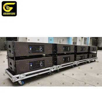 Goldensoil Audio KR210 Double 10'' Line Array Speaker Modular Active 10 Inch Line Array Speaker Pa Sound System
Goldensoil Audio KR210 Double 10'' Line Array Speaker Modular Active 10 Inch Line Array Speaker Pa Sound System