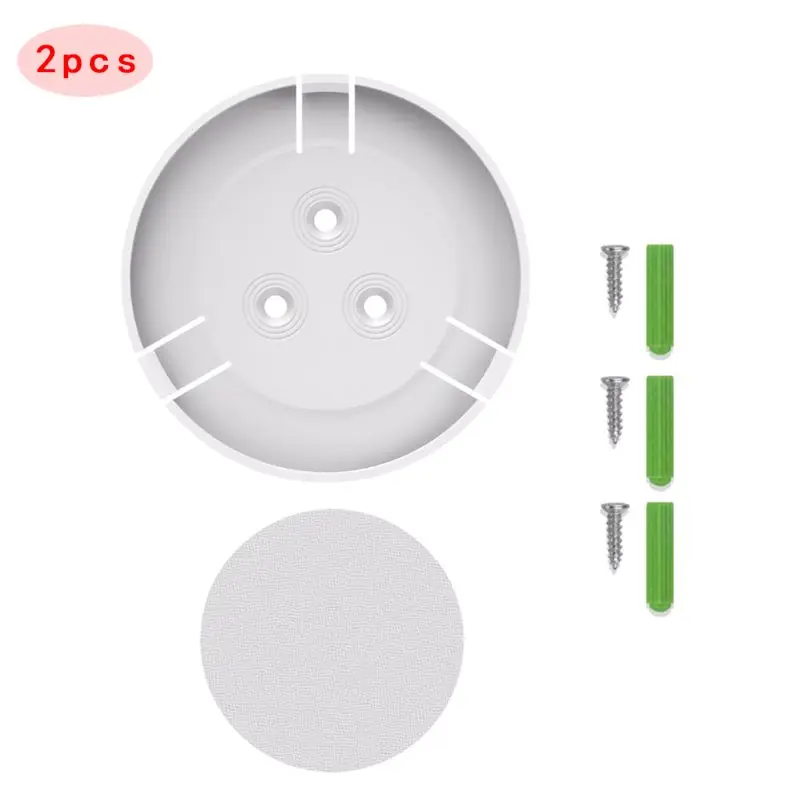 2Set 360 Degree Swivel Plastic Camera Wall Mount Bracket Holder for Mi/Yi Smart Home Security Accessories | Электроника