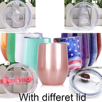 12oz Wine Tumbler Cup With Seal Lids Stainless Steel Wine Glasses Coffee Steel Beer TumblerCup Mug Vacuum Thermos Christmas Gift
12oz Wine Tumbler Cup With Seal Lids Stainless Steel Wine Glasses Coffee Steel Beer TumblerCup Mug Vacuum Thermos Christmas Gift