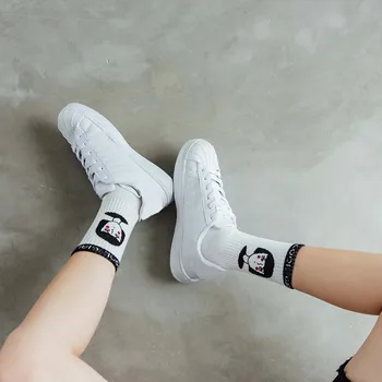 Japanese Streetwear Black White Funny Socks Harajuku Hip Hop Cool Girl Planet Cute Socks Women Cartoon Skarpetki Sokken Meais
Japanese Streetwear Black White Funny Socks Harajuku Hip Hop Cool Girl Planet Cute Socks Women Cartoon Skarpetki Sokken Meais