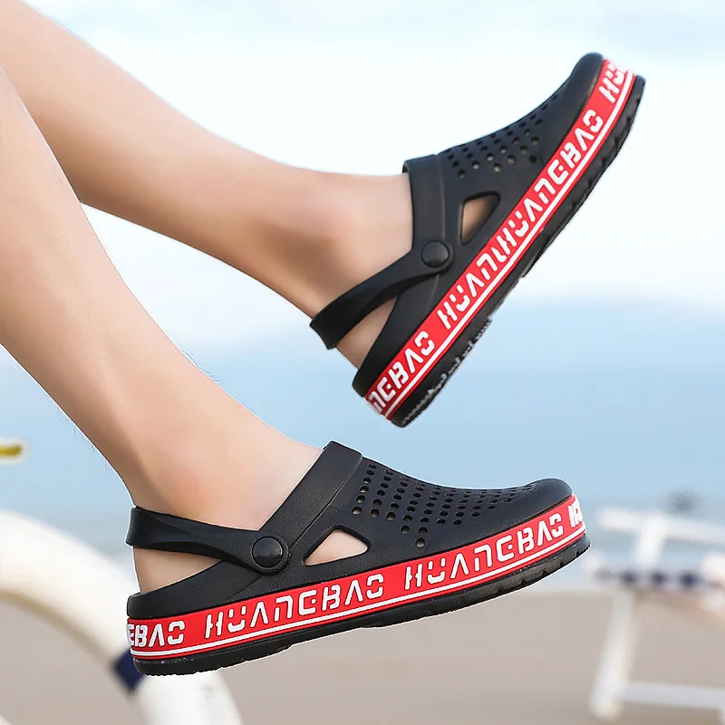 Beach sandals men concise Garden shoes high quality Sandals for male non slip Clogs shoes comfortable Summer shoes breathable
Beach sandals men concise Garden shoes high quality Sandals for male non slip Clogs shoes comfortable Summer shoes breathable