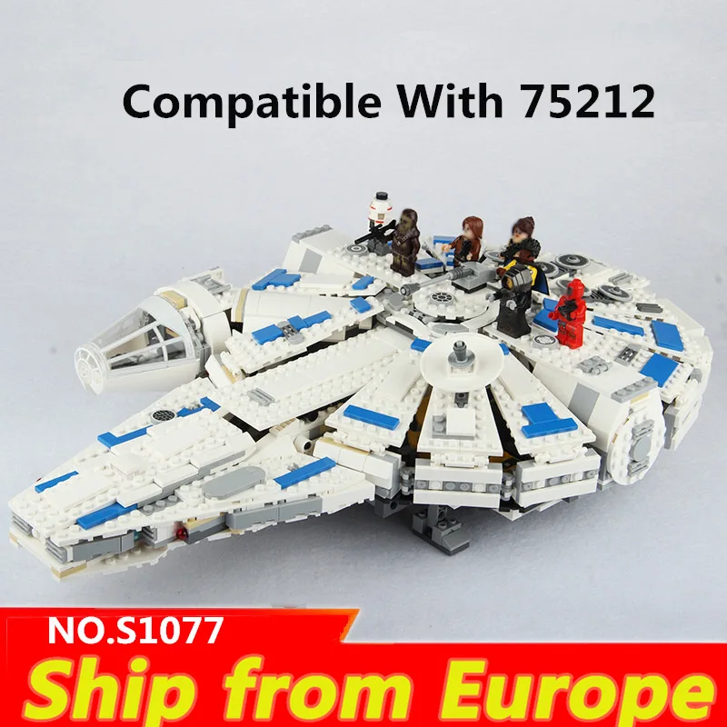 lp Star Plan Wars Series MILLENNIUMed Force Awakens FALCONed Building Blocks Bricks Toys Space Ship 75105 75212 Children Gift
lp Star Plan Wars Series MILLENNIUMed Force Awakens FALCONed Building Blocks Bricks Toys Space Ship 75105 75212 Children Gift