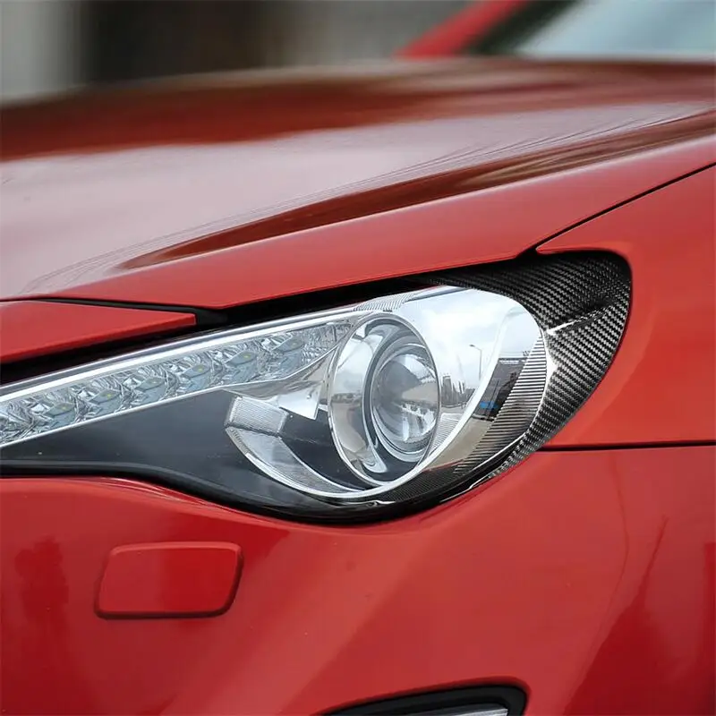 Carbon fiber Front car light Car headlights Decorative lamp eyebrow For Toyota GT86 Subaru BRZ 2012-2016
Carbon fiber Front car light Car headlights Decorative lamp eyebrow For Toyota GT86 Subaru BRZ 2012-2016