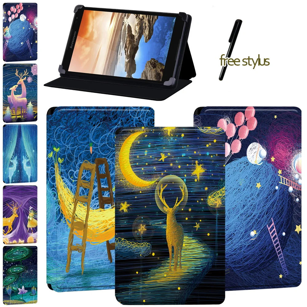Leather Tablet Case for Lenovo Thinkpad Tablet 2/Tab 8/A7-30 A3300/Tab A8-50 A5500/A7-50 A3500/Yoga Tab 4 Plus - Painting Series
Leather Tablet Case for Lenovo Thinkpad Tablet 2/Tab 8/A7-30 A3300/Tab A8-50 A5500/A7-50 A3500/Yoga Tab 4 Plus - Painting Series
