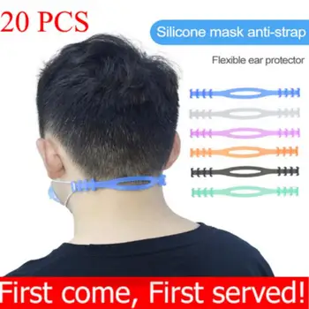20PCS Universal Mask Strap Extender Size Adjustment Buckle Adjustable Anti-slip Mask Ear Grips Extension Hook Car Accessories
20PCS Universal Mask Strap Extender Size Adjustment Buckle Adjustable Anti-slip Mask Ear Grips Extension Hook Car Accessories