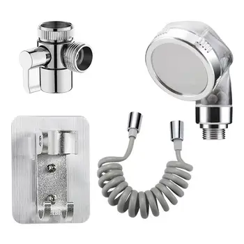 1 Set Bathroom Faucet External Shower Head Pressurized Spray Nozzle Washing Head Faucet External Sprayer Hand Held Extender
1 Set Bathroom Faucet External Shower Head Pressurized Spray Nozzle Washing Head Faucet External Sprayer Hand Held Extender