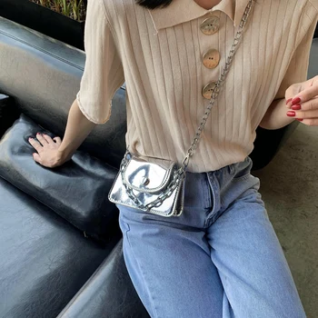 Mini Women Silvery Shoulder Bag Chain Crossbody Refreshing Women Shoulder Bags For Outgoing сумка женская
Mini Women Silvery Shoulder Bag Chain Crossbody Refreshing Women Shoulder Bags For Outgoing сумка женская