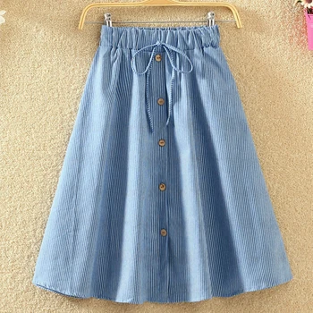 2020 Spring Pleated Skirts Womens High Waist A Line Big Swing Midi Skirt Korean Office Lady Elegant Women Skirt Jupe Femme Falda
2020 Spring Pleated Skirts Womens High Waist A Line Big Swing Midi Skirt Korean Office Lady Elegant Women Skirt Jupe Femme Falda