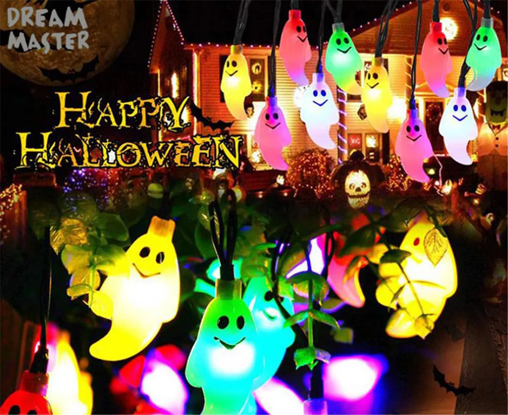 AA battery 2m 20light Garland String Lights colorful Light Ghost Fairy LED Lights Halloween Party Holiday decor lamp Dropship
AA battery 2m 20light Garland String Lights colorful Light Ghost Fairy LED Lights Halloween Party Holiday decor lamp Dropship