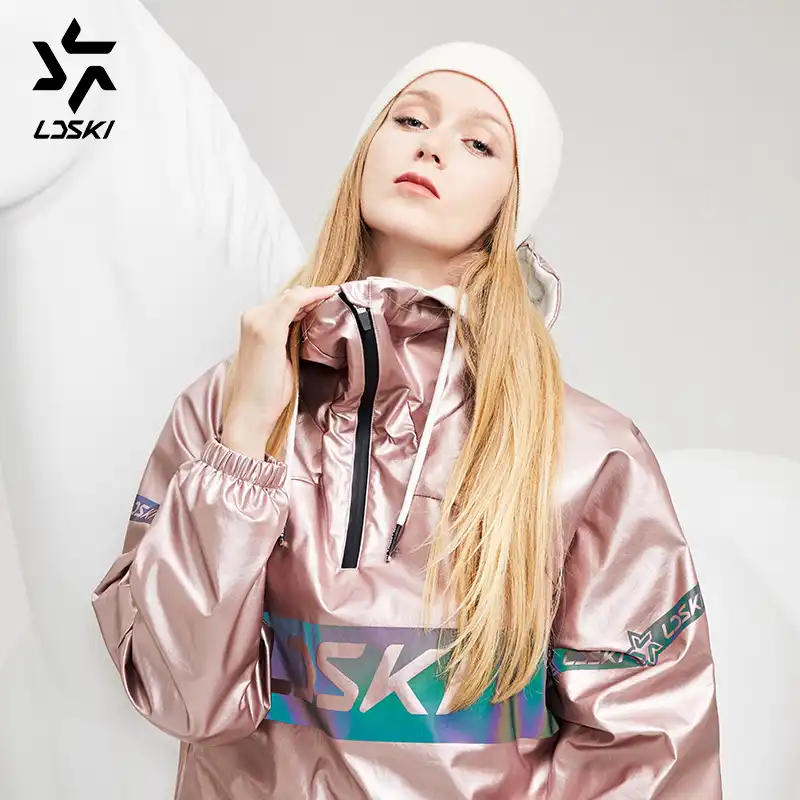 snowboarding pullover