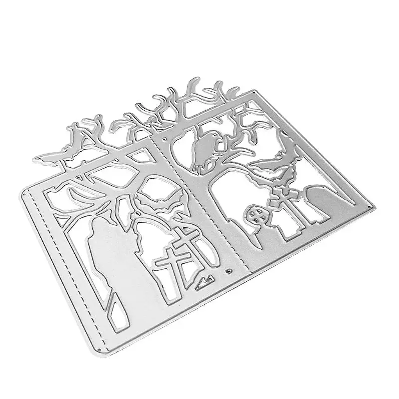 Halloween Tree Metal Cutting Dies Stencil DIY Scrapbooking Album Stamp Paper Card Embossing Crafts Decor
Halloween Tree Metal Cutting Dies Stencil DIY Scrapbooking Album Stamp Paper Card Embossing Crafts Decor