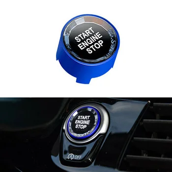 Blue Engine Start Stop Button Switch Cover Trim For BMW F20 F23 F30 F32 F10 F01 G30 F07 5GT Button Cover
Blue Engine Start Stop Button Switch Cover Trim For BMW F20 F23 F30 F32 F10 F01 G30 F07 5GT Button Cover
