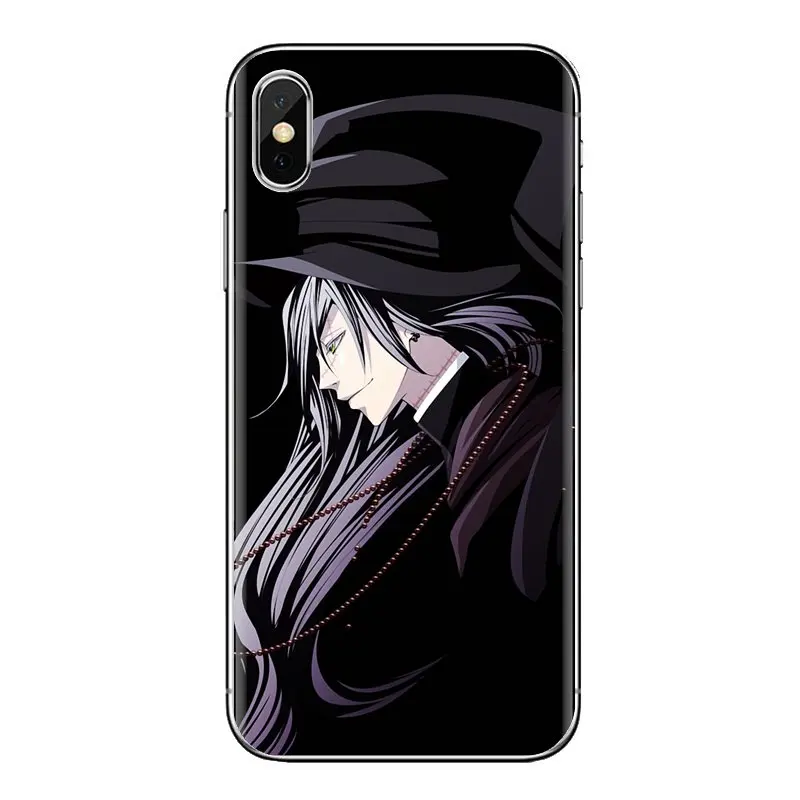 Чехол для телефона kuroshitsuji Черный гробольный громкоговоритель Samsung Galaxy J1 J2 J3 J4 J5 J6