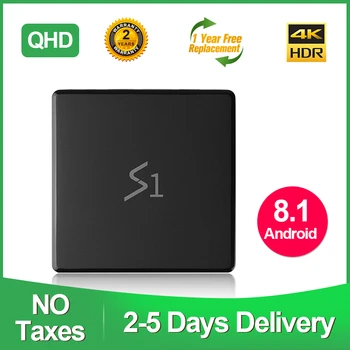 4K QHD Leadcool S1 Android 8.1 TV Box RK3229 Quad Core 2G 16G Support 2.4G Wifi H.265 Media Player 1G 8G Smart TV Set top box
4K QHD Leadcool S1 Android 8.1 TV Box RK3229 Quad Core 2G 16G Support 2.4G Wifi H.265 Media Player 1G 8G Smart TV Set top box