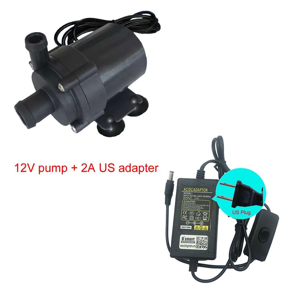 12V pump n 2A US adapter