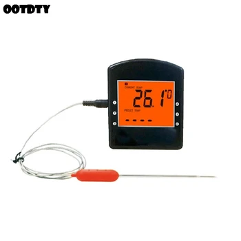 Bluetooth Food Thermometer with Long Probe LCD Display Digital Temperature Meter for Cooking Meat BBQ Grill Liquids Kitchen Tool
Bluetooth Food Thermometer with Long Probe LCD Display Digital Temperature Meter for Cooking Meat BBQ Grill Liquids Kitchen Tool