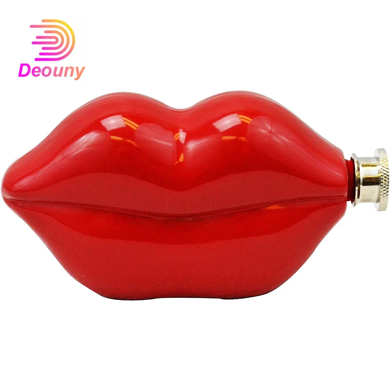 DEOUNY Fairly Odd Novelties Red Lips Hip Flask Stainless Steel Flask For Alcohol 5oz Jagermeister Whiskey Rum Bottle Drinkware
DEOUNY Fairly Odd Novelties Red Lips Hip Flask Stainless Steel Flask For Alcohol 5oz Jagermeister Whiskey Rum Bottle Drinkware