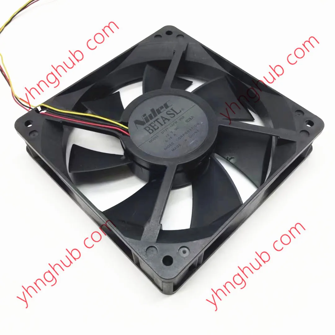 Вентилятор охлаждения сервера Nidec D12T-12PM 29B DC 12V 0.16A 120x120x25 мм 
Вентилятор охлаждения сервера Nidec D12T-12PM 29B DC 12V 0.16A 120x120x25 мм