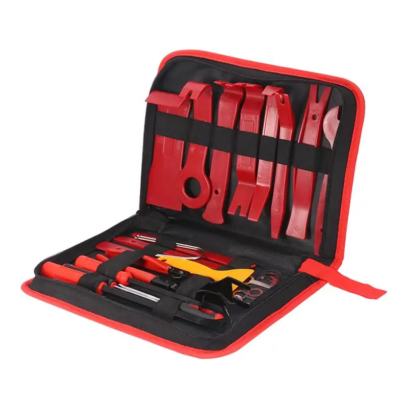 28pcs Auto Car Audio Radio Interior Door Panel DIY Installation Pry Tool Repair Hand Tools Kit Screwdriver Pliers Remover
28pcs Auto Car Audio Radio Interior Door Panel DIY Installation Pry Tool Repair Hand Tools Kit Screwdriver Pliers Remover