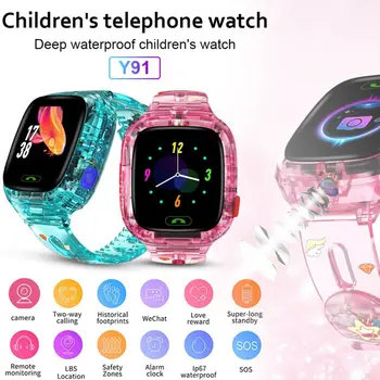 Kids Smart Watch Transparent LBS Tracker Phone IPX67 Waterproof Children Wrist Watch Smartwatch Girls Boys Birthday Gifts 
Kids Smart Watch Transparent LBS Tracker Phone IPX67 Waterproof Children Wrist Watch Smartwatch Girls Boys Birthday Gifts