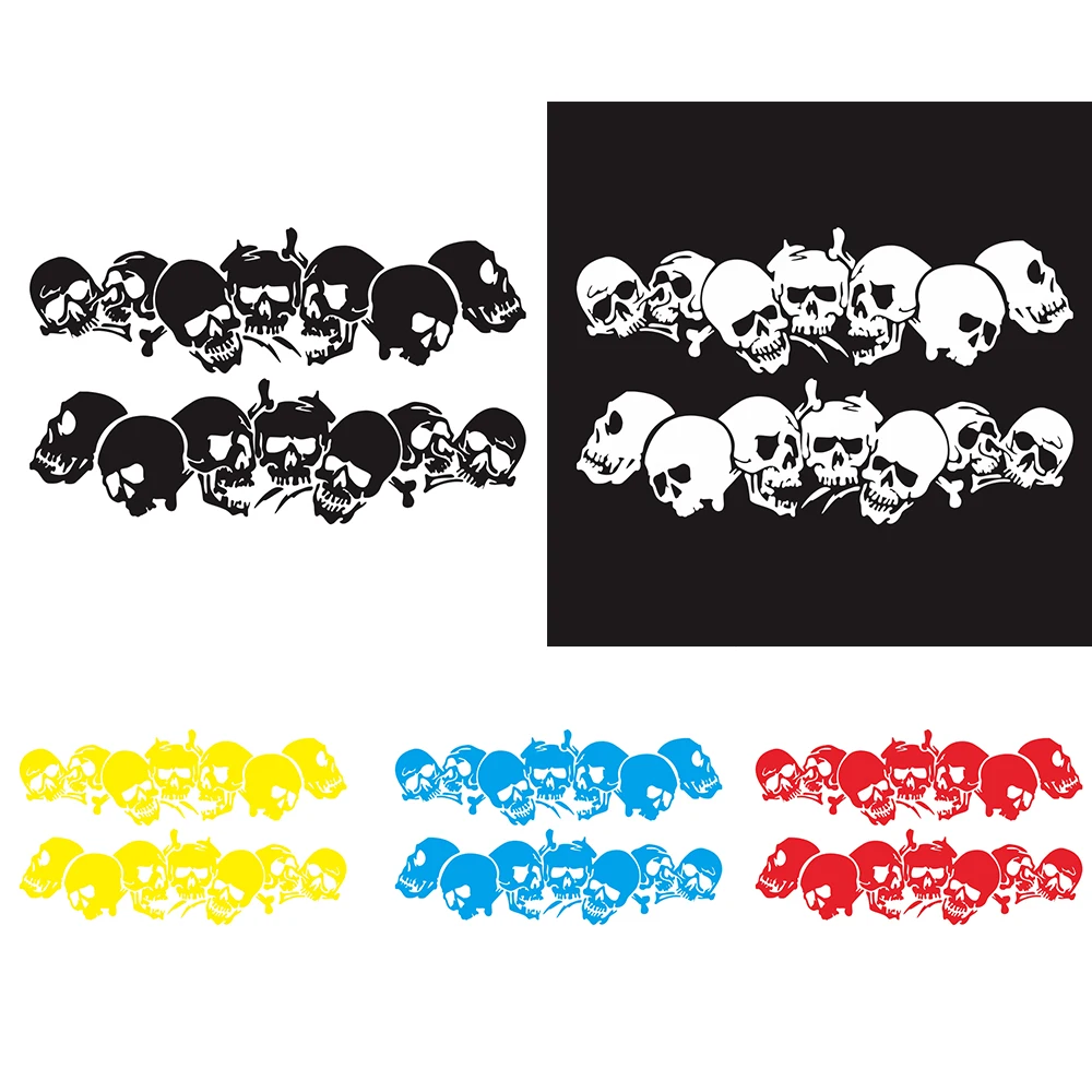 2pcs 22.8*6.7CM D-1025 Seven Skull Vinyl Totem Car Sticker Decorative Body Sticker Motorcycle Decals
2pcs 22.8*6.7CM D-1025 Seven Skull Vinyl Totem Car Sticker Decorative Body Sticker Motorcycle Decals