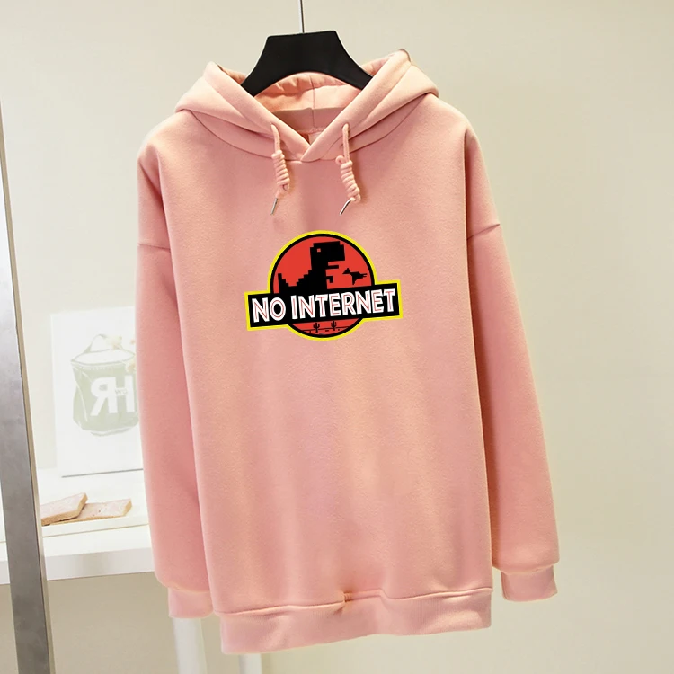 No Internet Letter Print Sport Women's Sweatshirt Punk Winter Streetwear Oversized Hoodie Japan Harajuku Kpop Hoody Ladies
No Internet Letter Print Sport Women's Sweatshirt Punk Winter Streetwear Oversized Hoodie Japan Harajuku Kpop Hoody Ladies