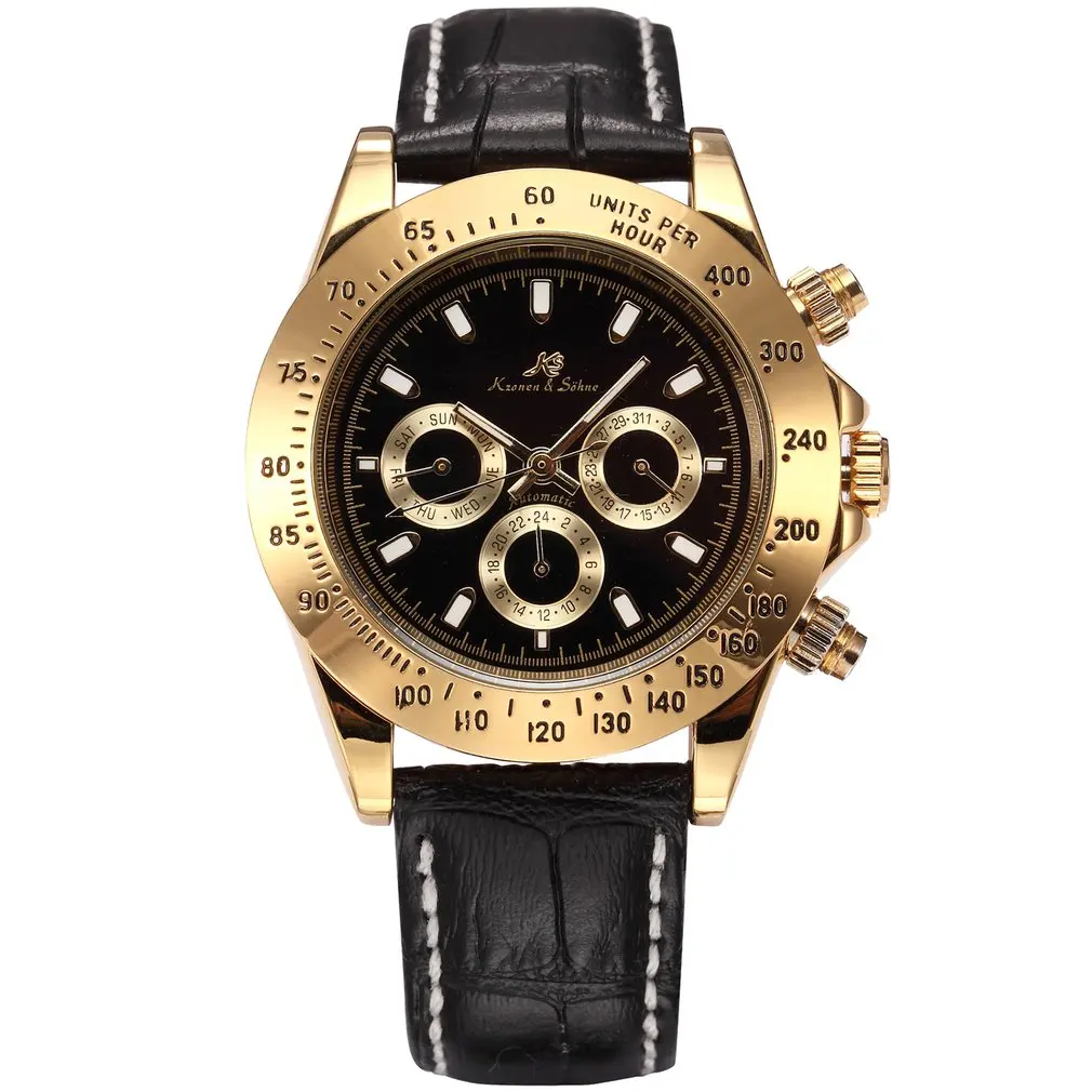 Ks Imperial Luxury Calendar Day Date Display Male Clock Relojes Hombre Full Steel Auto Mechanical Golden Case Mens Watch / KS164
Ks Imperial Luxury Calendar Day Date Display Male Clock Relojes Hombre Full Steel Auto Mechanical Golden Case Mens Watch / KS164