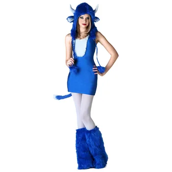 Women Winter Warm Animal Dress Clothes Halloween Cosplay Costumes Sexy Babe The Blue OX Costume Masquerade Performance Carnival
Women Winter Warm Animal Dress Clothes Halloween Cosplay Costumes Sexy Babe The Blue OX Costume Masquerade Performance Carnival
