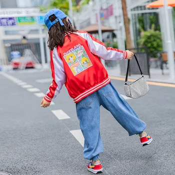 Girls spring and autumn parent-child jackets baseball uniforms 2020 new girls western style short zipper jacket
Girls spring and autumn parent-child jackets baseball uniforms 2020 new girls western style short zipper jacket