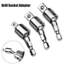 1/4'' 3/8'' 1/2" Electric Drill Socket Adapter For Impact Driver Square Socket Drill Bits Rotatable Extension Socket Wrenches
1/4'' 3/8'' 1/2" Electric Drill Socket Adapter For Impact Driver Square Socket Drill Bits Rotatable Extension Socket Wrenches