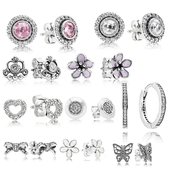 New Fashion 1: 1 S925 Sterling Silver Real Magnolia Daisy Fashion Earrings Lady Logo Romantic High-end Jewelry Free Shipping
New Fashion 1: 1 S925 Sterling Silver Real Magnolia Daisy Fashion Earrings Lady Logo Romantic High-end Jewelry Free Shipping