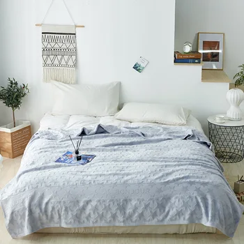 Summer towel blanket comforter jacquard star grey bedspread throw quilts 100%cotton blue sofa bed cover double bed home bedding
Summer towel blanket comforter jacquard star grey bedspread throw quilts 100%cotton blue sofa bed cover double bed home bedding