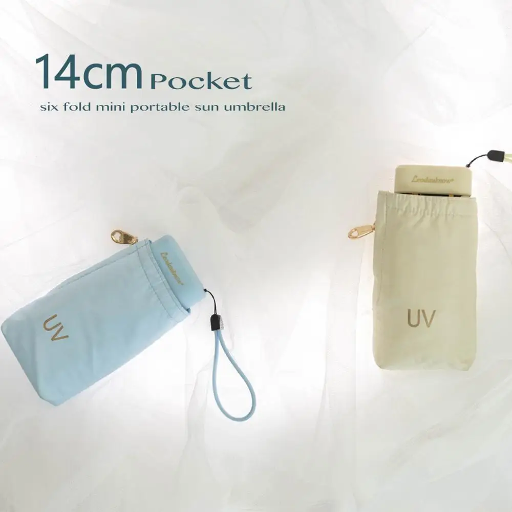 Cute Mini Umbrella Rain Women UV Protection Portable Pocket Sun Umbrellas Girls Windproof Travel Six Folding Umbrella Parasol
Cute Mini Umbrella Rain Women UV Protection Portable Pocket Sun Umbrellas Girls Windproof Travel Six Folding Umbrella Parasol
