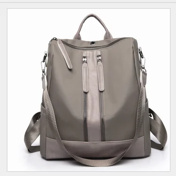 Women's Outdoor Simple Vintage Oxford Zipper Contrast Color Backpack Multi-purpose Travel Bag Multifunctional Preppy New Style
Women's Outdoor Simple Vintage Oxford Zipper Contrast Color Backpack Multi-purpose Travel Bag Multifunctional Preppy New Style