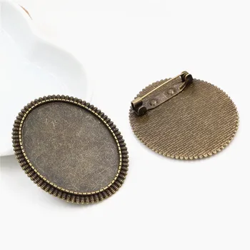 New Fashion 5pcs 30x40mm Inner Size Antique Bronze Pin Brooch Simple Style Base Setting Pendant (B1-11)
New Fashion 5pcs 30x40mm Inner Size Antique Bronze Pin Brooch Simple Style Base Setting Pendant (B1-11)
