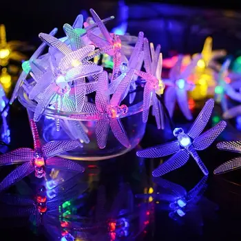 BRELONG Dragonfly Solar String Light 8 Mode Multicolor Waterproof Solar Fairy Light Crystal Dragonfly LED Interior Light
BRELONG Dragonfly Solar String Light 8 Mode Multicolor Waterproof Solar Fairy Light Crystal Dragonfly LED Interior Light