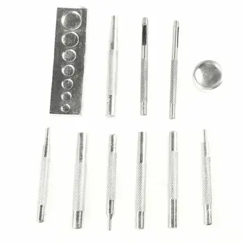 11 pieces/set DIY leather tool puncher punch press buckle rivet button installer basic kit leather craft tool puncher
11 pieces/set DIY leather tool puncher punch press buckle rivet button installer basic kit leather craft tool puncher