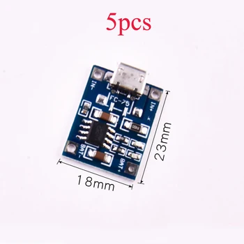 5PCS 1A Adjustable Lipo Battery Charging Module 4.5-5.5V Micro USB Lithium Circuit Board for RC Boat/Car/Plane
5PCS 1A Adjustable Lipo Battery Charging Module 4.5-5.5V Micro USB Lithium Circuit Board for RC Boat/Car/Plane