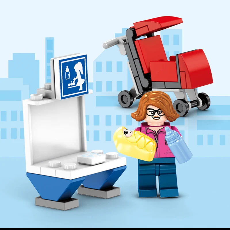 Sembo Kids Street View Building Blocks for Children's Educational Toys Scenes are Compatible With Small Particles of Blocks
Sembo Kids Street View Building Blocks for Children's Educational Toys Scenes are Compatible With Small Particles of Blocks
