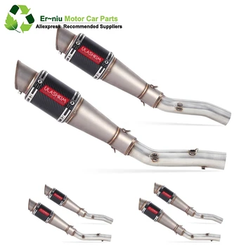 Free Shipping Motorcycle Full Exhaust Escape System Modified Link Contact middle pipe Round Muffler for kawasaki Z1000 2010-2017
Free Shipping Motorcycle Full Exhaust Escape System Modified Link Contact middle pipe Round Muffler for kawasaki Z1000 2010-2017