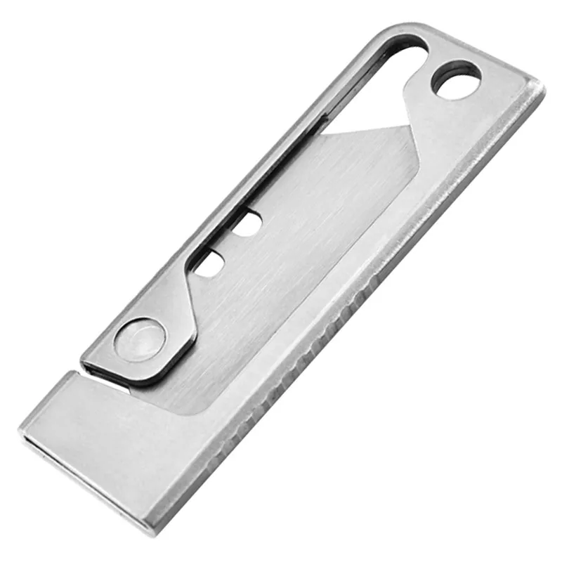 Stainless Steel EDC Folding Utility Knife Wallpaper Knife Multi-function Paper Cutter Courier Knife Manual Knife Outdoor Peeler
Stainless Steel EDC Folding Utility Knife Wallpaper Knife Multi-function Paper Cutter Courier Knife Manual Knife Outdoor Peeler