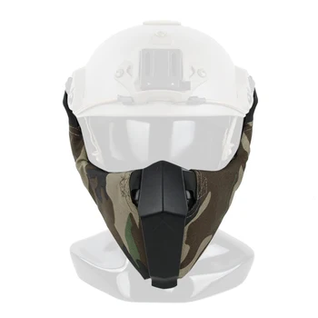 TMC Mandible Guide Rail Half Face Mask Tactical Half Face Mask For Tactical OC Highcut Helmet - Desert Camouflage
TMC Mandible Guide Rail Half Face Mask Tactical Half Face Mask For Tactical OC Highcut Helmet - Desert Camouflage