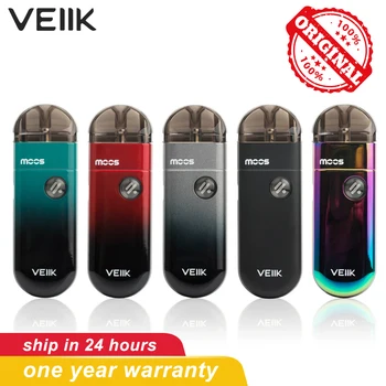 Original VEIIK MOOS Pod kit 2ml Refillable Pod Capacity vape 1100mAh Battery electronic cigarettes mod kit
Original VEIIK MOOS Pod kit 2ml Refillable Pod Capacity vape 1100mAh Battery electronic cigarettes mod kit