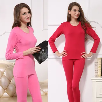Thin Thermal Underwear Women's Body-hugging Underwear Women's Crew Neck Thermal Underwear Set
Thin Thermal Underwear Women's Body-hugging Underwear Women's Crew Neck Thermal Underwear Set
