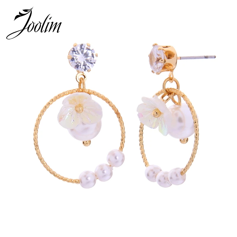 Joolim Jewelry Wholesale Elegant & Delicate Pearl Flower Drop Earring Piercing Earring
Joolim Jewelry Wholesale Elegant & Delicate Pearl Flower Drop Earring Piercing Earring
