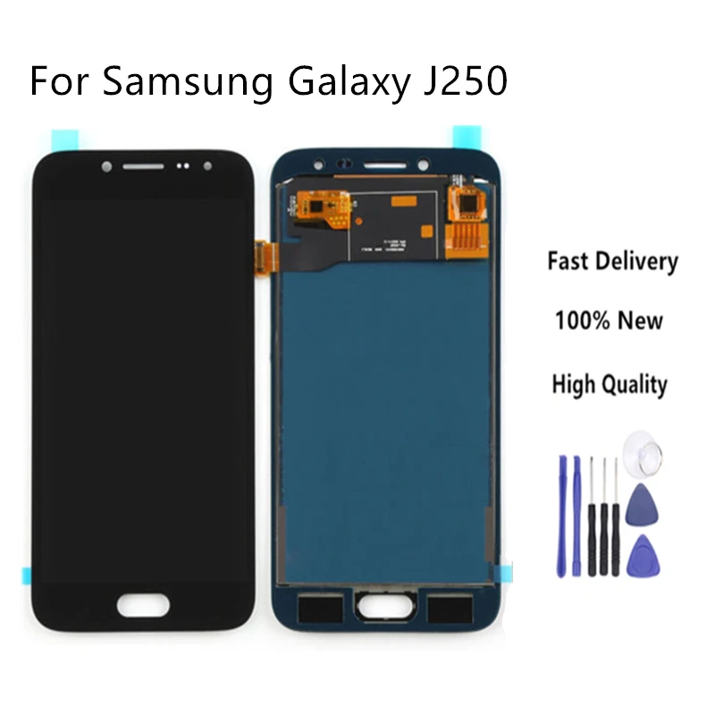 Perfect quality LCD For Samsung Galaxy J250 display J2 Pro J250M lcd Display Touch Screen Digitizer Assembly Replacement +Tools
Perfect quality LCD For Samsung Galaxy J250 display J2 Pro J250M lcd Display Touch Screen Digitizer Assembly Replacement +Tools