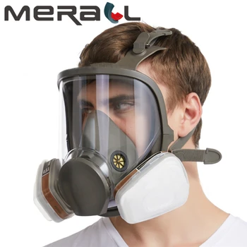 15 IN 1 6800 Gas Mask Full Face Large View Facepiece Painting Spraying Respirator For Gas Mask Respirator Filterg Spraying 
15 IN 1 6800 Gas Mask Full Face Large View Facepiece Painting Spraying Respirator For Gas Mask Respirator Filterg Spraying